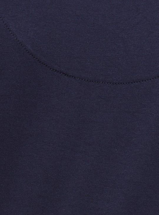 Women Printed Lounge T-shirt with Shorts 