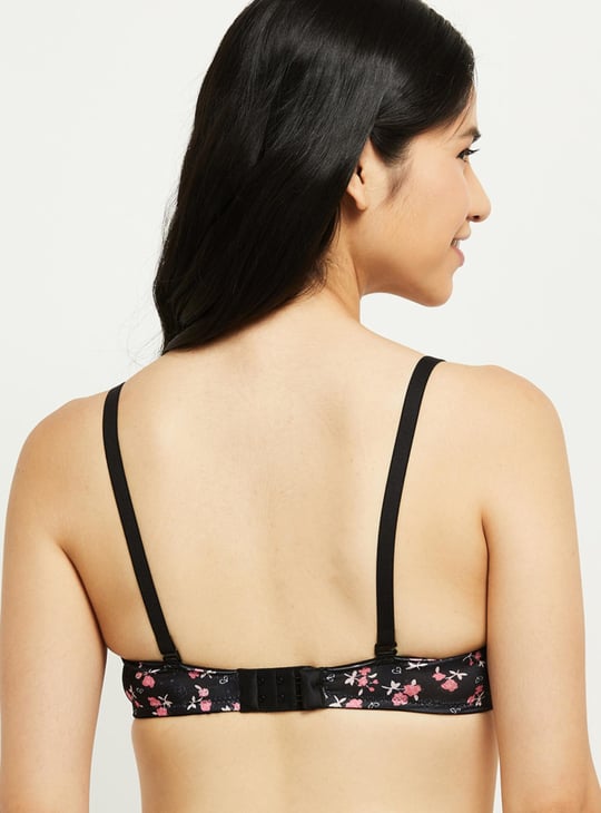 Printed Padded Bra - Pack of 2
