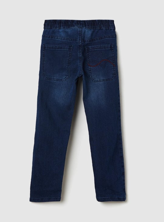 Boys Faded Slim-Fit Jeans 