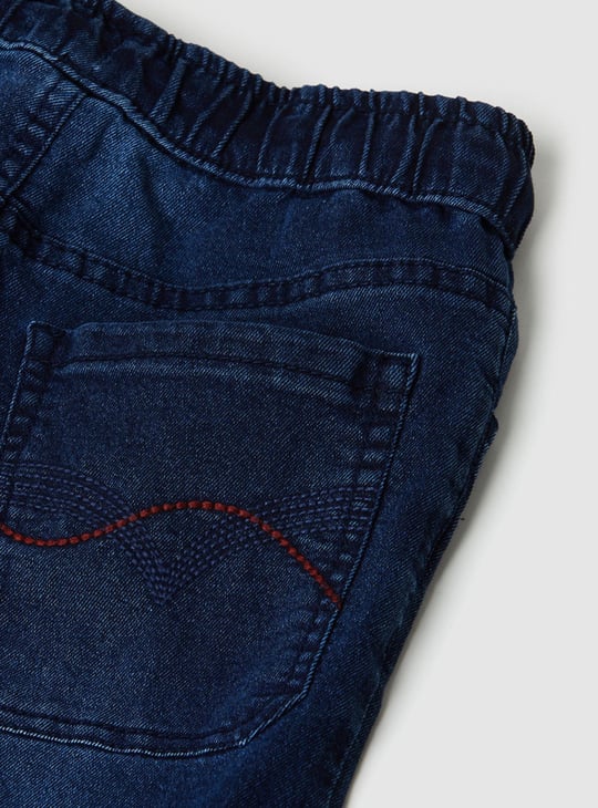 Boys Faded Slim-Fit Jeans 