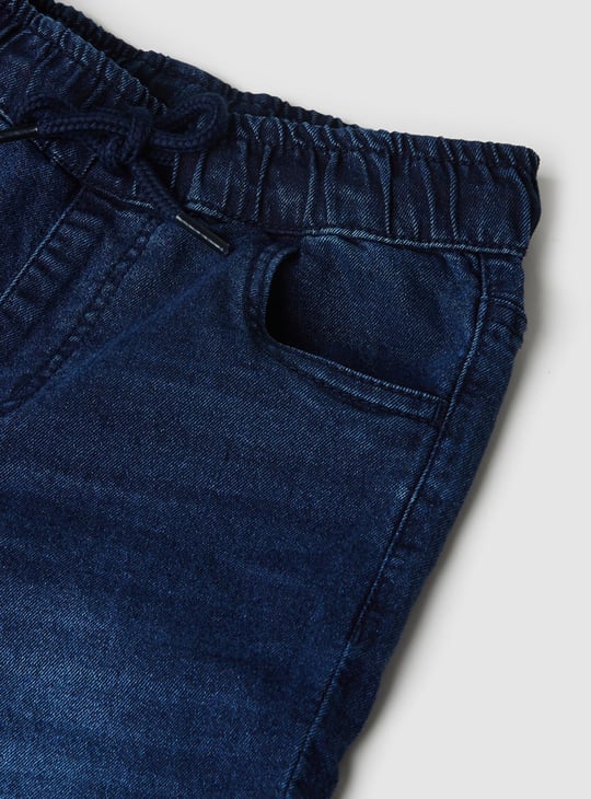 Boys Faded Slim-Fit Jeans 