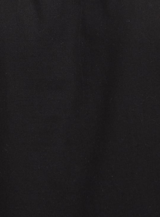 Boys Solid Long Sleeve Casual Shirt 