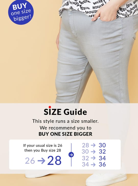 Women Solid Ankle-Length Skinny Fit Jeans 