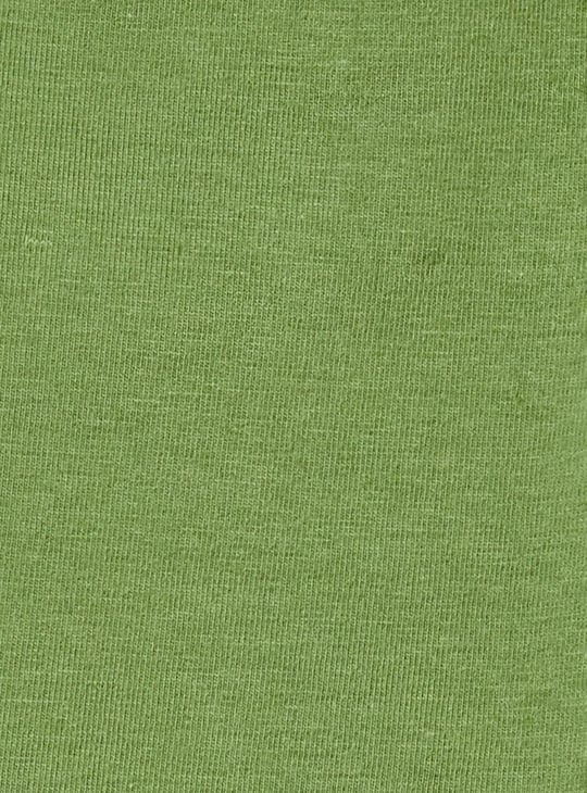 Solid Bow Detailed 3/4th Leggings