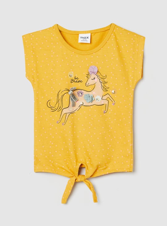 Girls Printed T-shirt