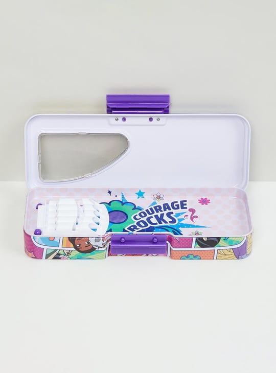 Girls Printed Pencil Box 