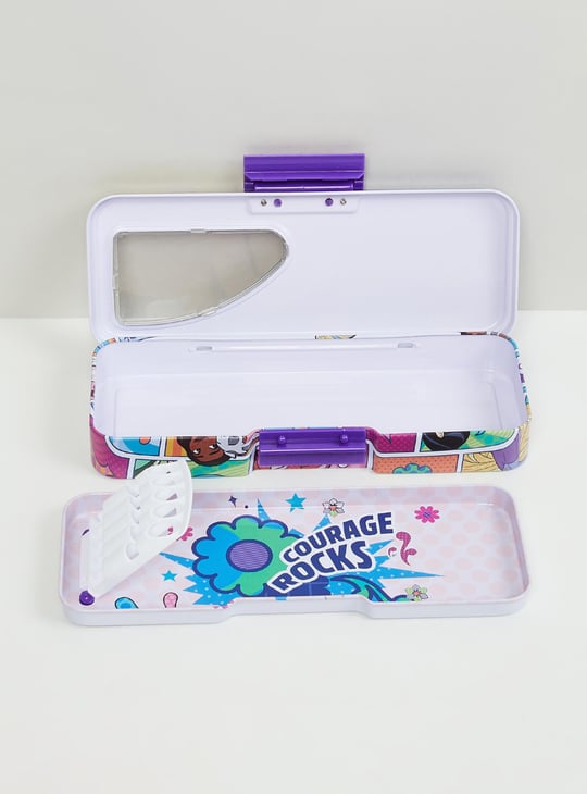 Girls Printed Pencil Box 