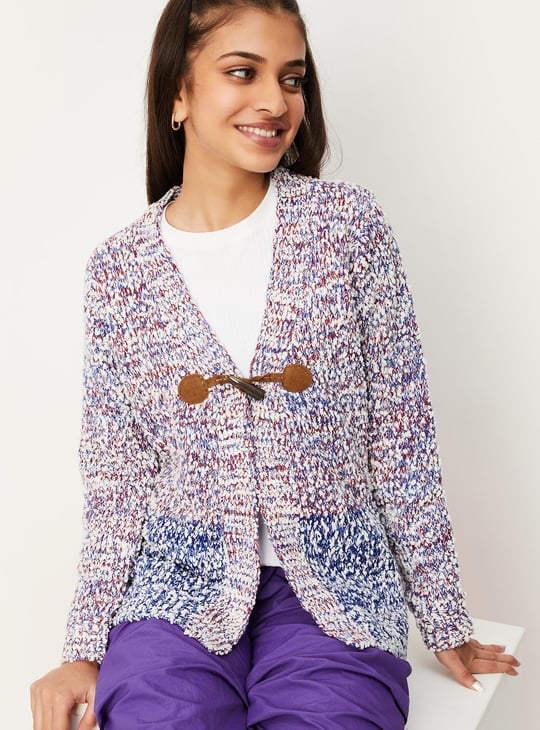 *p(R)ojectR® Scattered Characters Knit 1000011381596-Grey-GREY-