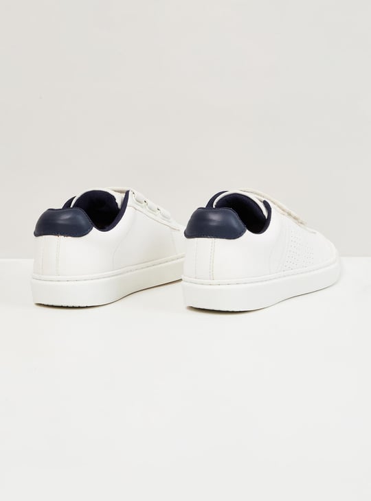 Boys Sold Velcro-Strap Slip-On Casual Shoes