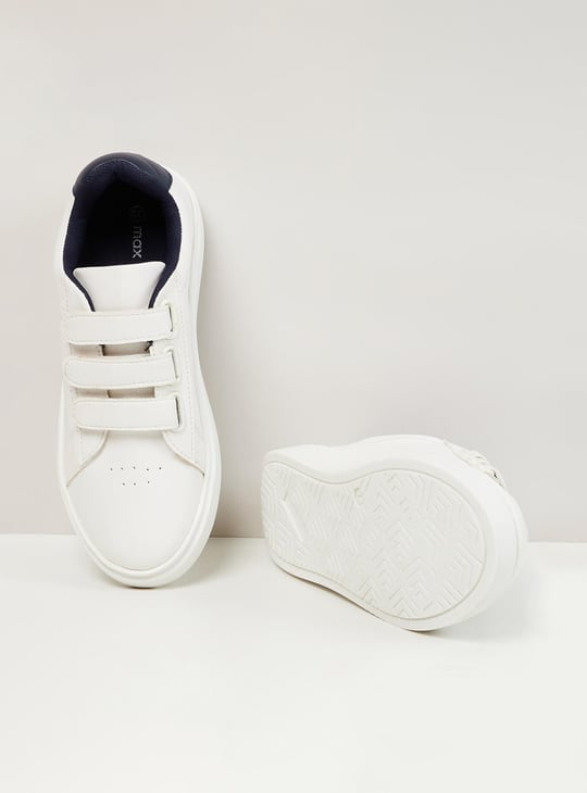 Boys Sold Velcro-Strap Slip-On Casual Shoes