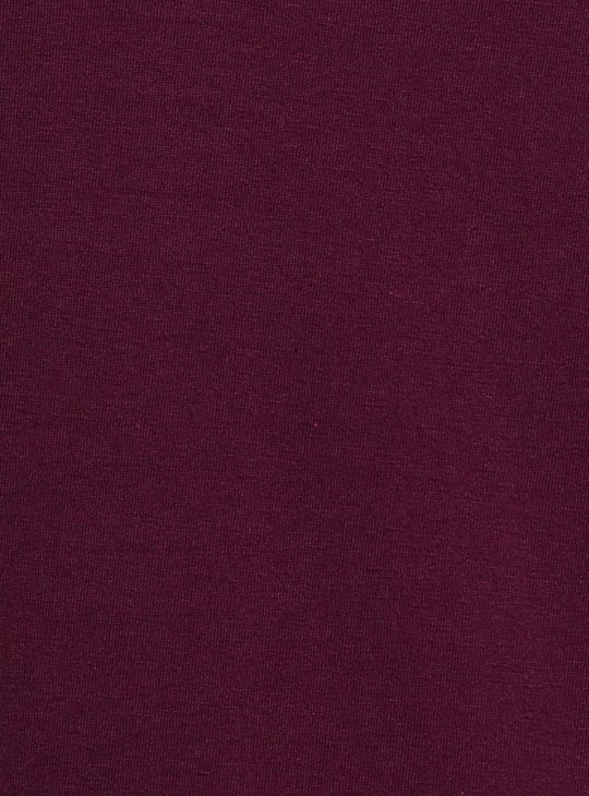 Women Embroidered Three-Quarter Sleeve T-shirt