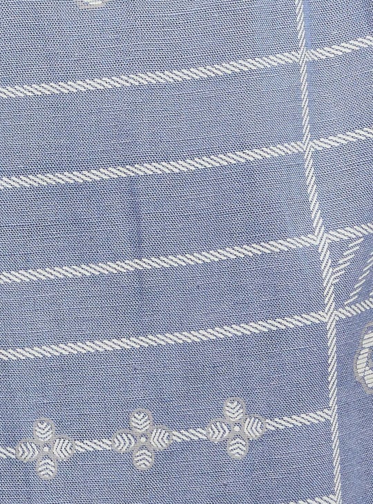 Women Printed Sleeveless Drawstring Waist Jumpsuit 