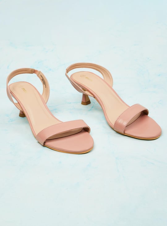 Women Solid Kitten Heels 