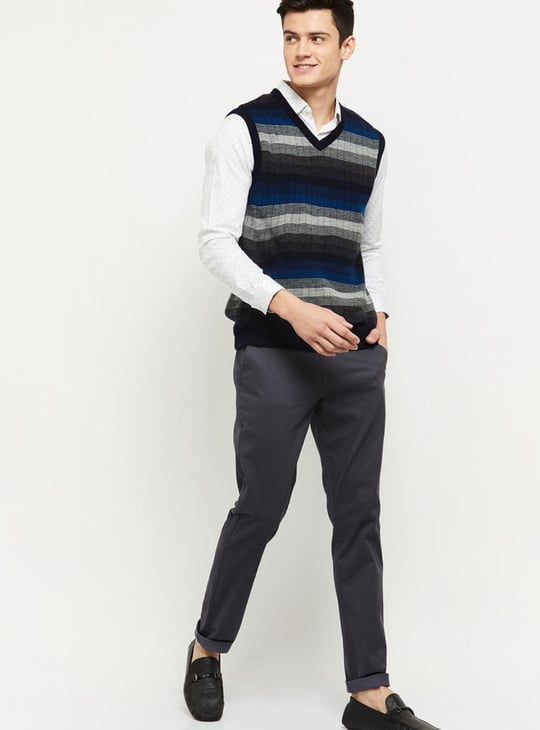 Men Reversible Sweater Vest