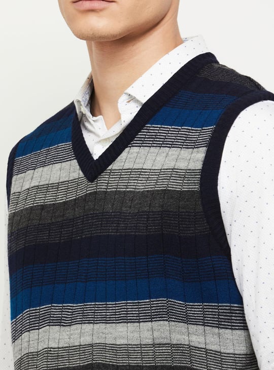 Men Reversible Sweater Vest