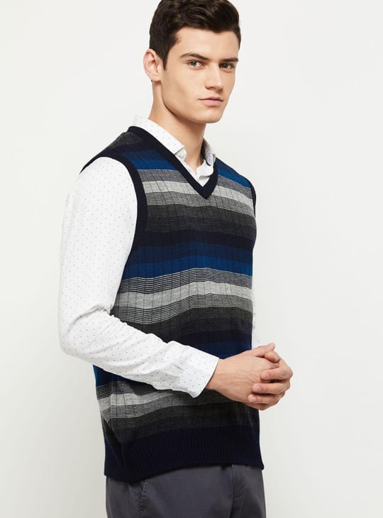 Men Reversible Sweater Vest