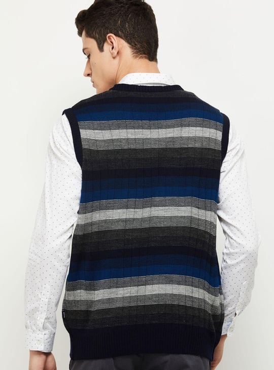 Men Reversible Sweater Vest