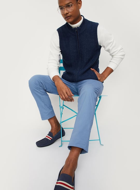 Men Medium Sleeveless Sweater