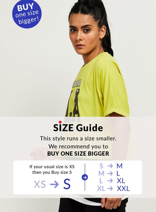 Women Printed Round Neck Layered T-shirt 