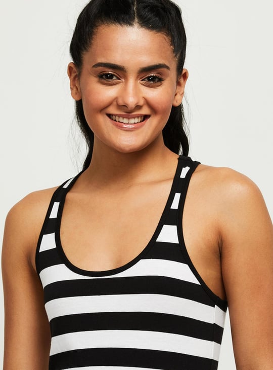 Women Printed Round Neck Layered T-shirt 