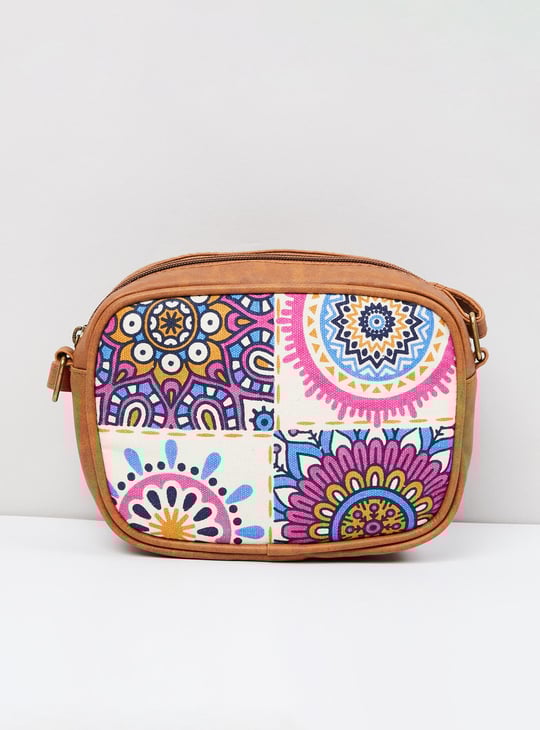 Women Printed Sling Bag 