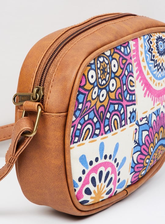 Women Printed Sling Bag 
