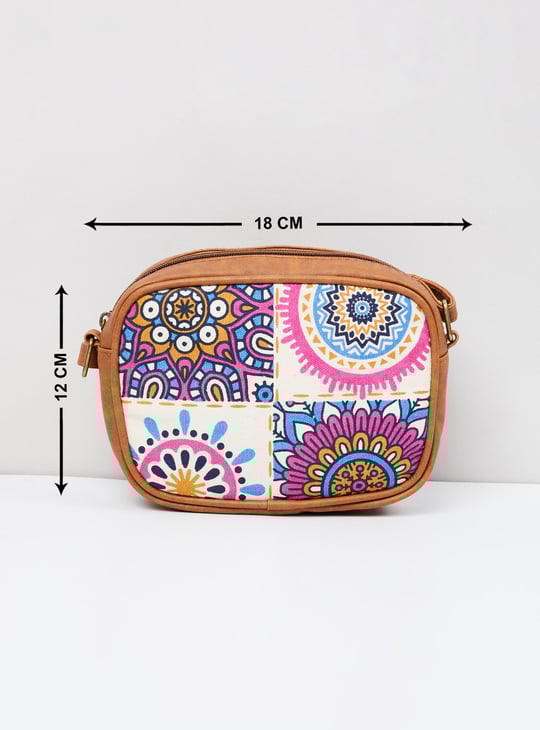 Women Printed Sling Bag 