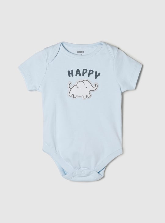 Boys Print Body Suit Pack - Pack of 4