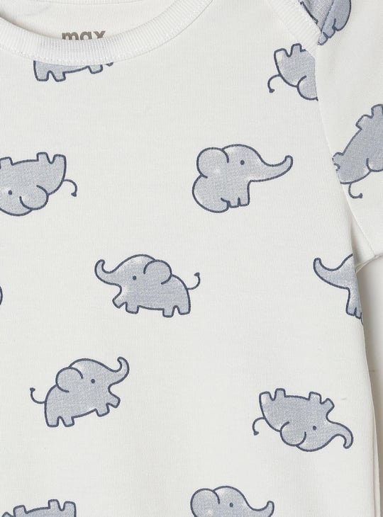 Boys Print Body Suit Pack - Pack of 4