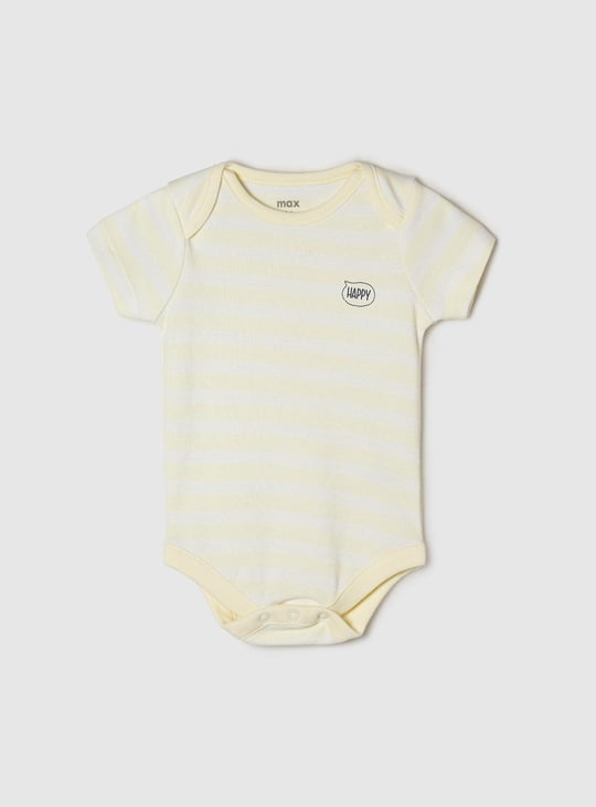 Boys Print Body Suit Pack - Pack of 4