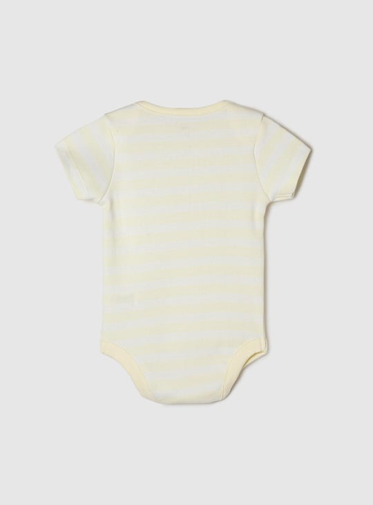 Boys Print Body Suit Pack - Pack of 4