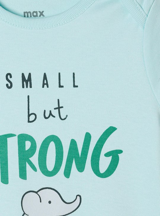 Boys Print Body Suit Pack - Pack of 4