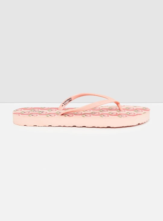 Women Printed Flip Flops
