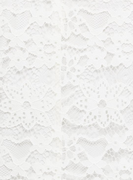 MAX Women Lace Detailed Casual Top