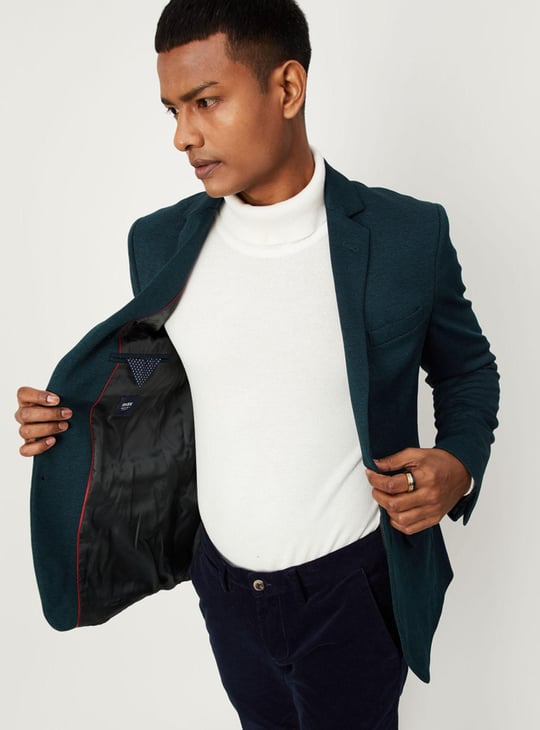 Men Classic Solid Blazer