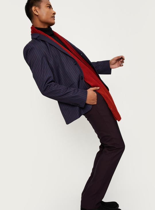 Men Classic Striped Blazer