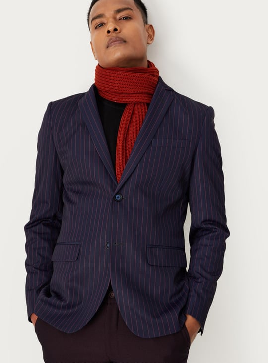 Men Classic Striped Blazer