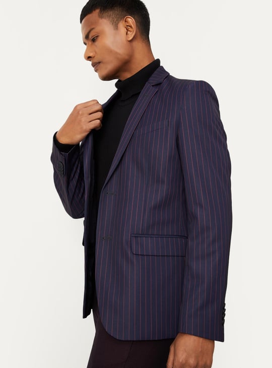 Men Classic Striped Blazer