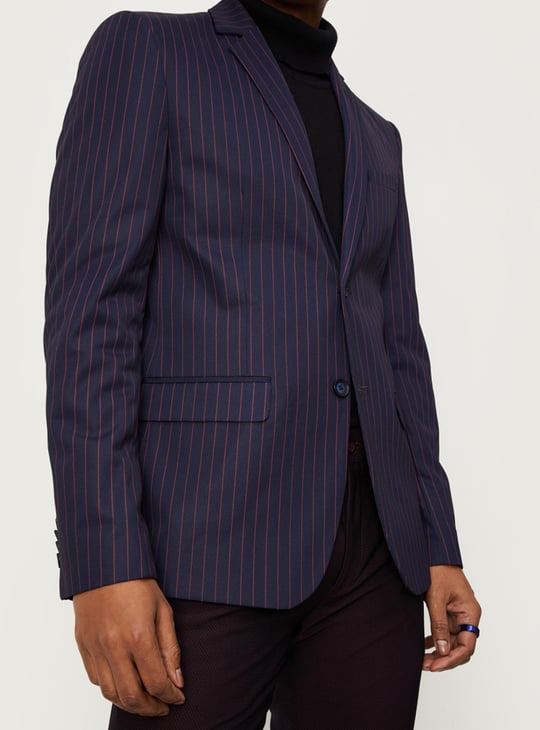Men Classic Striped Blazer