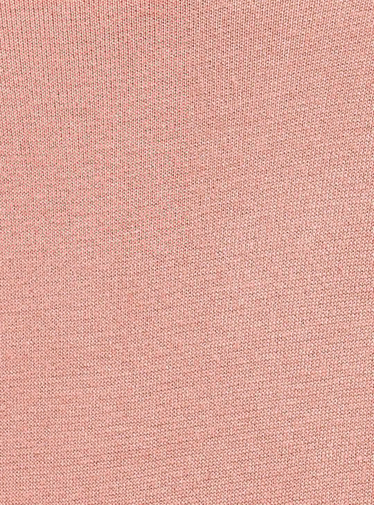 Women Solid High Neck Zip Closure Sweater