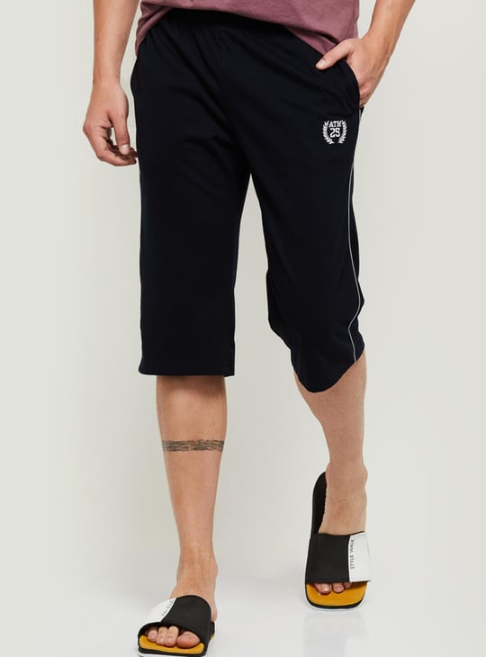 MAX Men Solid Elasticated Shorts