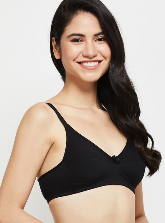 Women Solid Lightly-Padded Bra - Pack of 2 