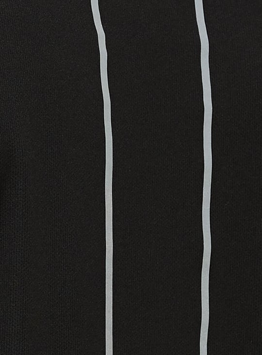 Men Printed Crew Neck Slim Fit Sports T-shirt 