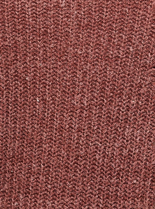 Women Textured Knit V-neck Cardigan