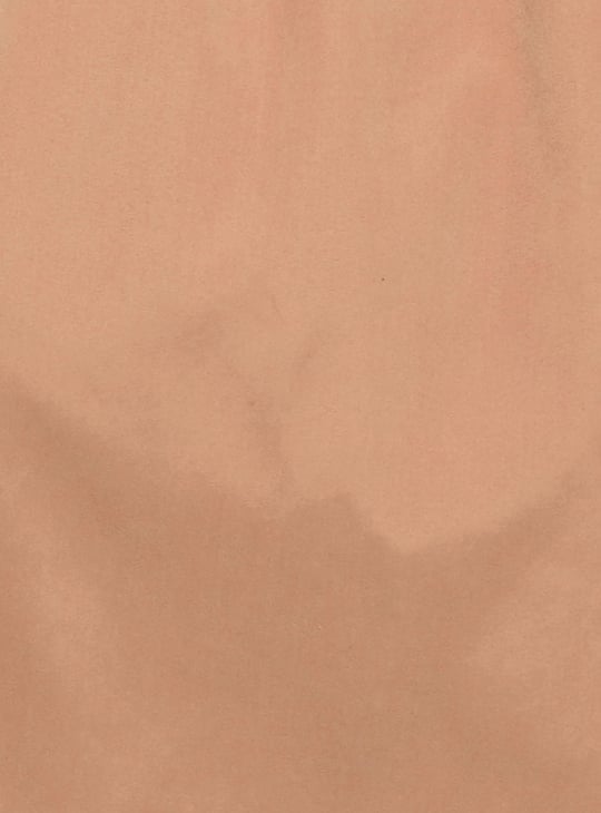 Women Solid Hooded Long Jacket with Drawstring Waist