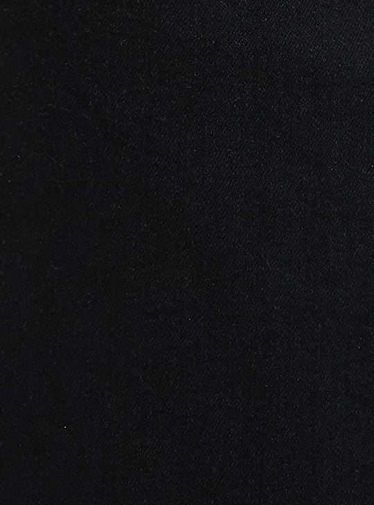 Men Solid Carrot Fit Jeans