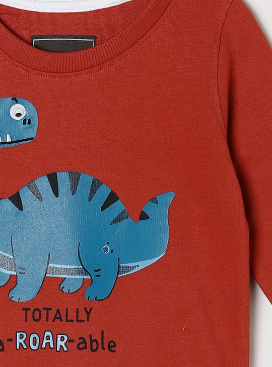 Boys Graphic Printed Full Sleeves Sweatshirt 