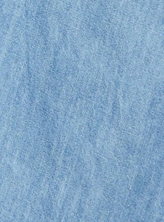 Women Solid Square Neck A-Line Dress 