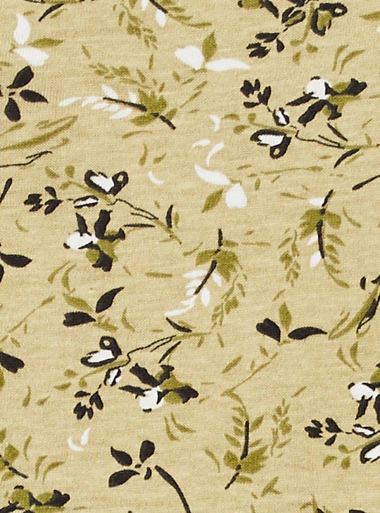 Women Printed Three-Quarter Sleeves Top