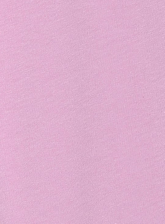 Girls Solid Elasticated Casual Knit Joggers 